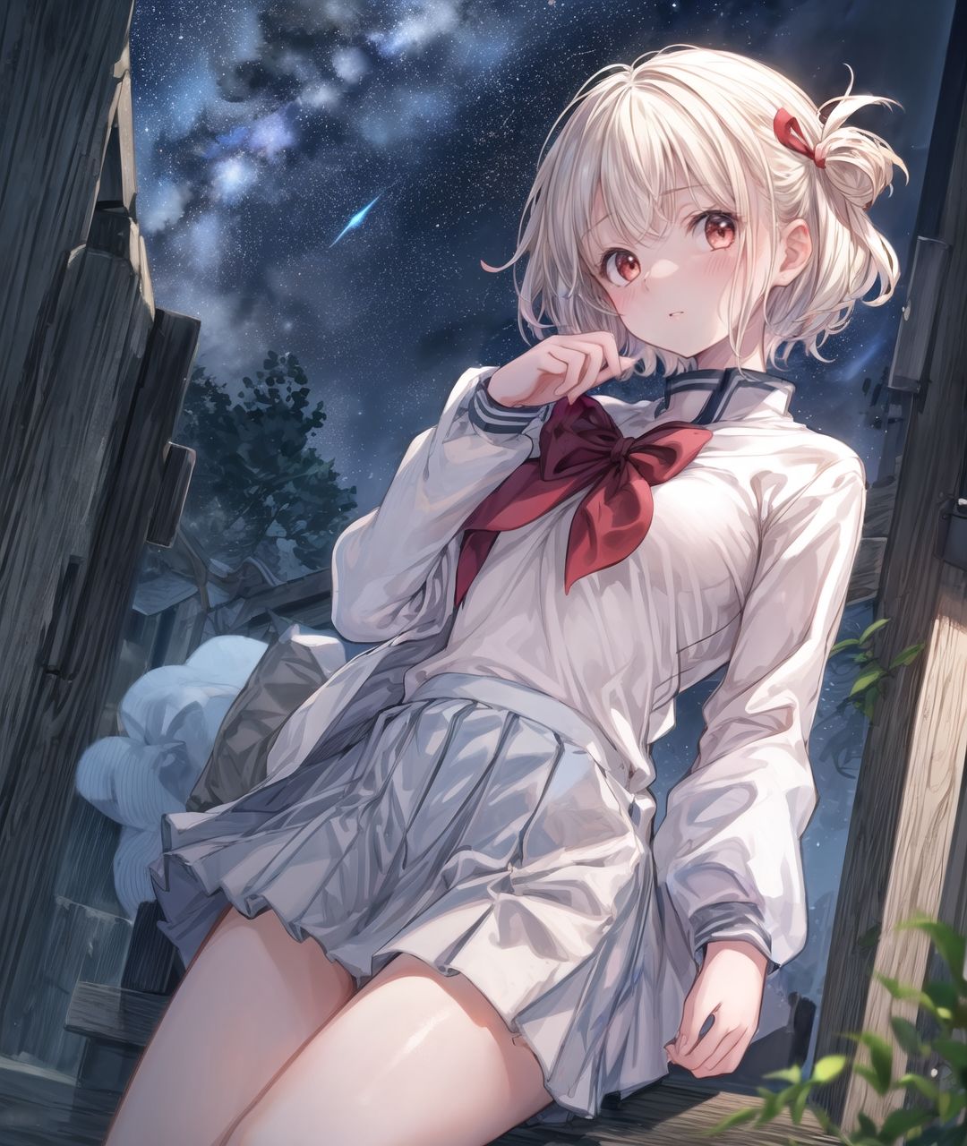 サンプル画像1:美少女たちのひととき・錦〇千束（リコリコ）(Aark) [d_370592]