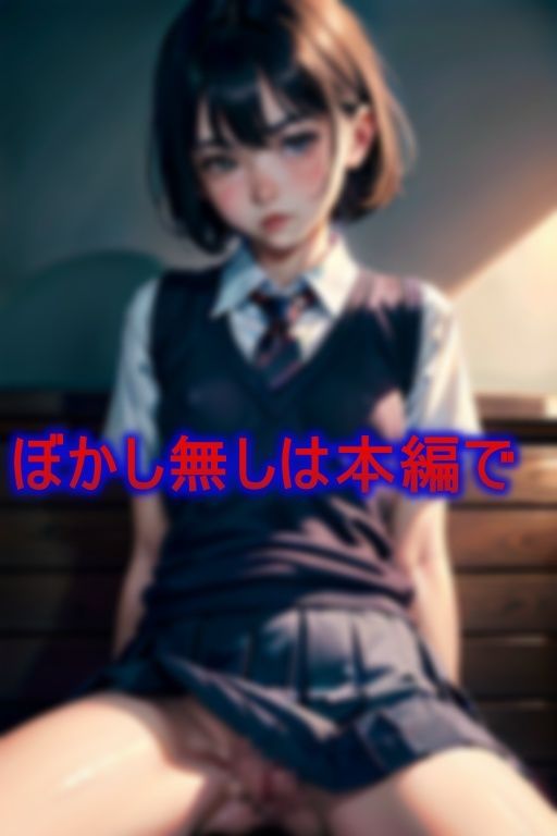 サンプル画像1:清楚系ビッチなメス○キJKが校内で担任の僕を誘惑してくる(ジューシー) [d_370610]