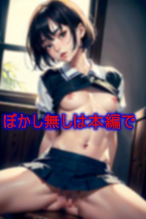 サンプル画像2:清楚系ビッチなメス○キJKが校内で担任の僕を誘惑してくる(ジューシー) [d_370610]