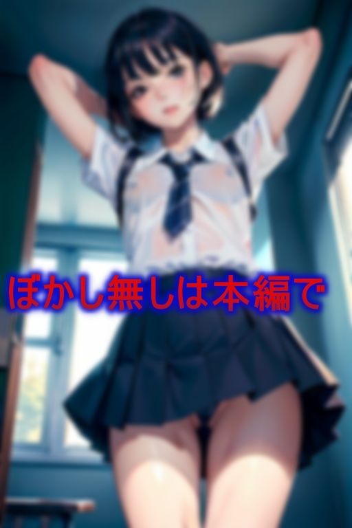 サンプル画像3:清楚系ビッチなメス○キJKが校内で担任の僕を誘惑してくる(ジューシー) [d_370610]