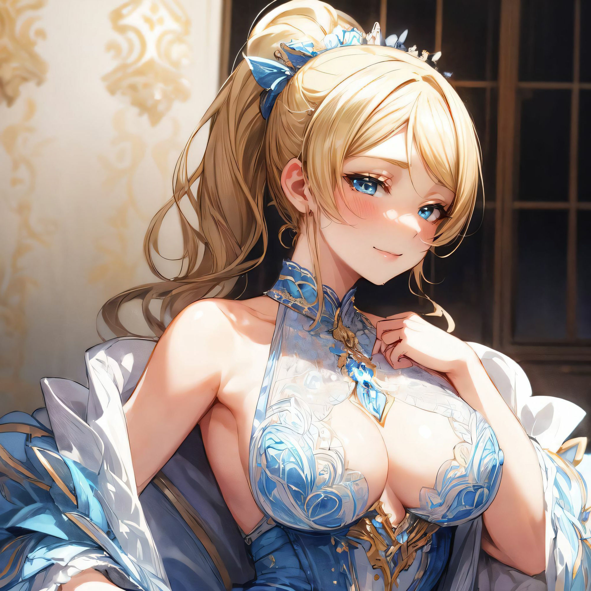 サンプル画像1:ラブライブ！絢瀬絵里 悪堕ち快楽堕ち(CT) [d_370646]