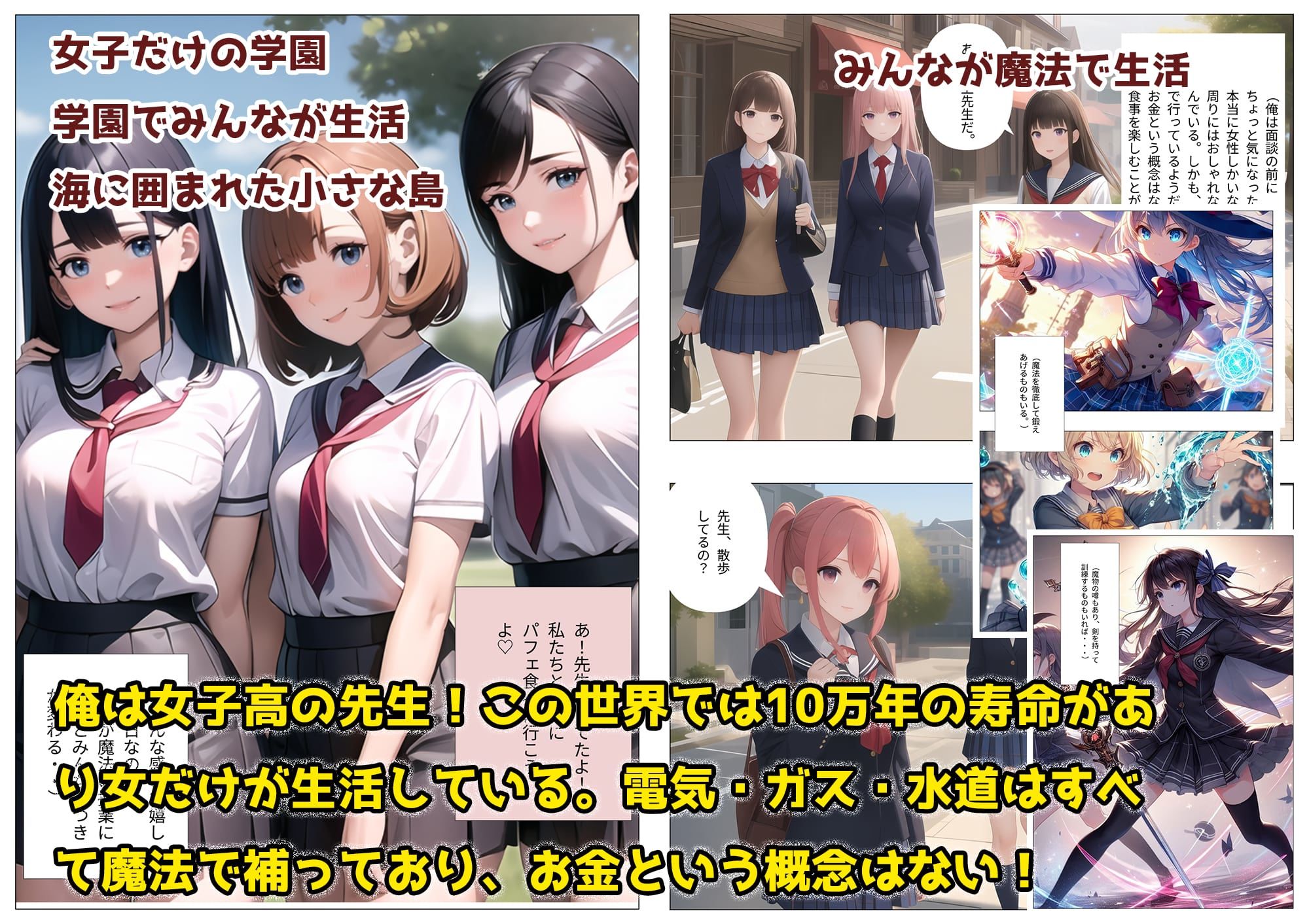 サンプル画像3:異世界転生 小さな村の催●先生(BlueAct) [d_370667]