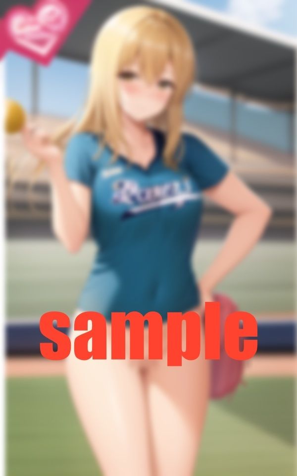 サンプル画像6:野球部を全身で応援(あん) [d_370709]