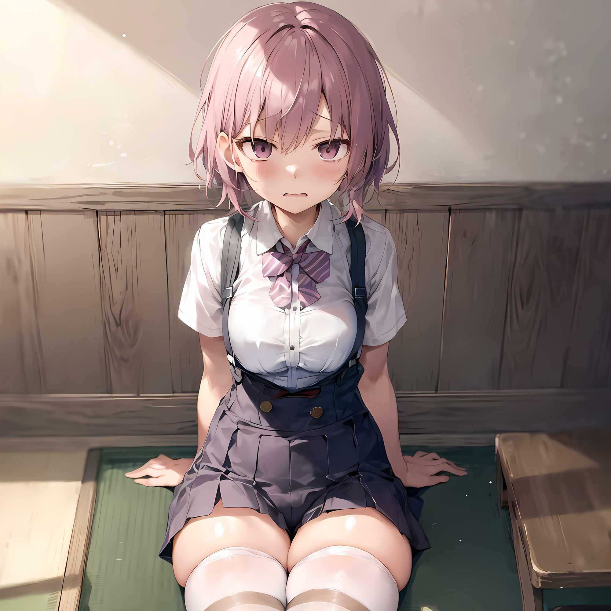 サンプル画像5:制服フェチ 畳とJK編2(フェチ工房) [d_370728]