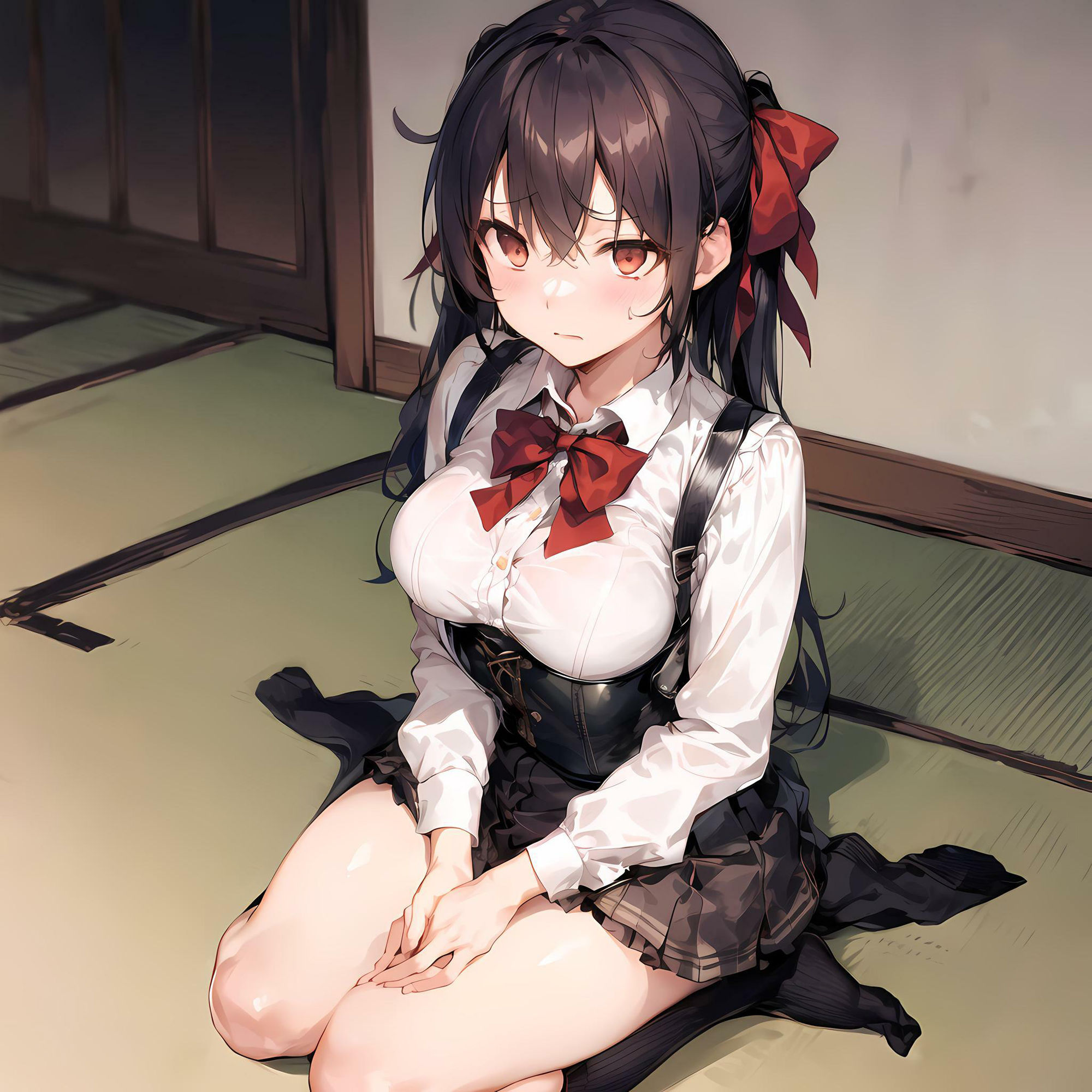 制服フェチ 畳とJK編2のサンプル画像 6