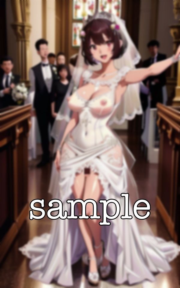 サンプル画像6:結婚ぶち壊しのおっぱい露出スペシャル！旦那の浮気でメンヘラ女が大爆発！勃起不可避(人生にSEX捧げてます編集部) [d_370745]