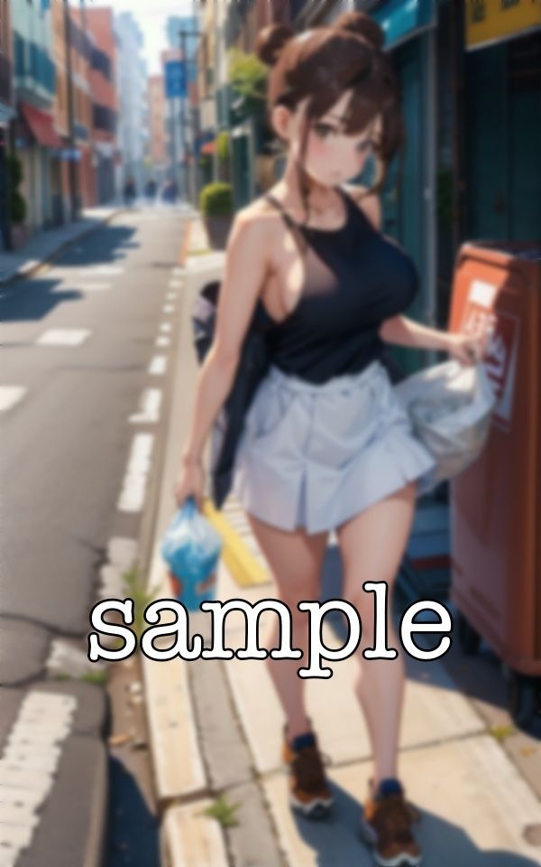 サンプル画像1:爆乳の幼馴染！隠しきれないiカップえろえろスタイル！童顔無防備な服装で・・・(コントラスト企画) [d_370750]