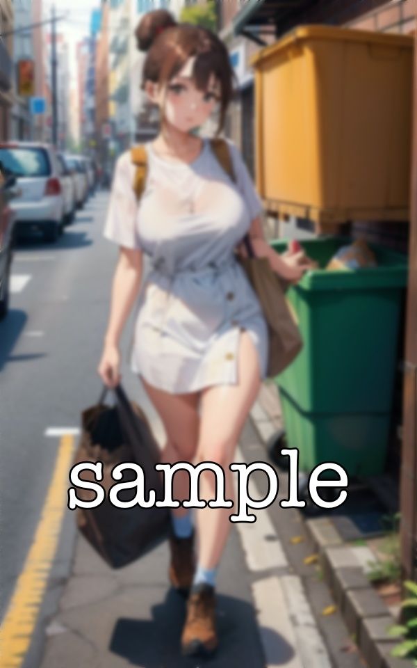 サンプル画像2:爆乳の幼馴染！隠しきれないiカップえろえろスタイル！童顔無防備な服装で・・・(コントラスト企画) [d_370750]