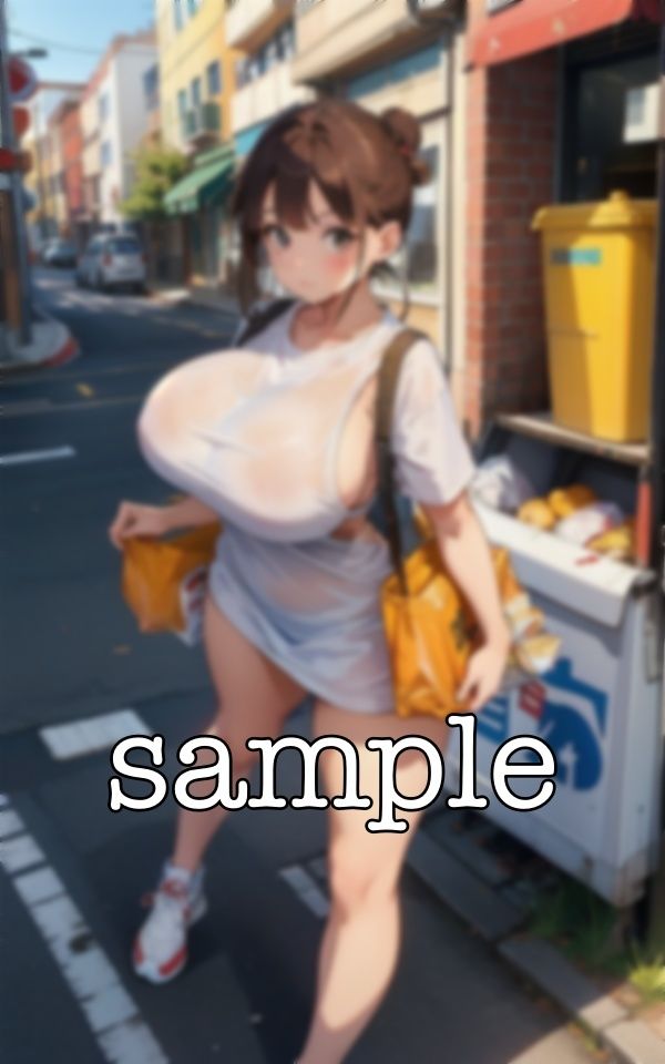 サンプル画像4:爆乳の幼馴染！隠しきれないiカップえろえろスタイル！童顔無防備な服装で・・・(コントラスト企画) [d_370750]