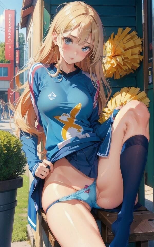 サンプル画像2:パンチラ応援団 美女特集 フル勃起必須 76P収録(美女クラブ) [d_370758]