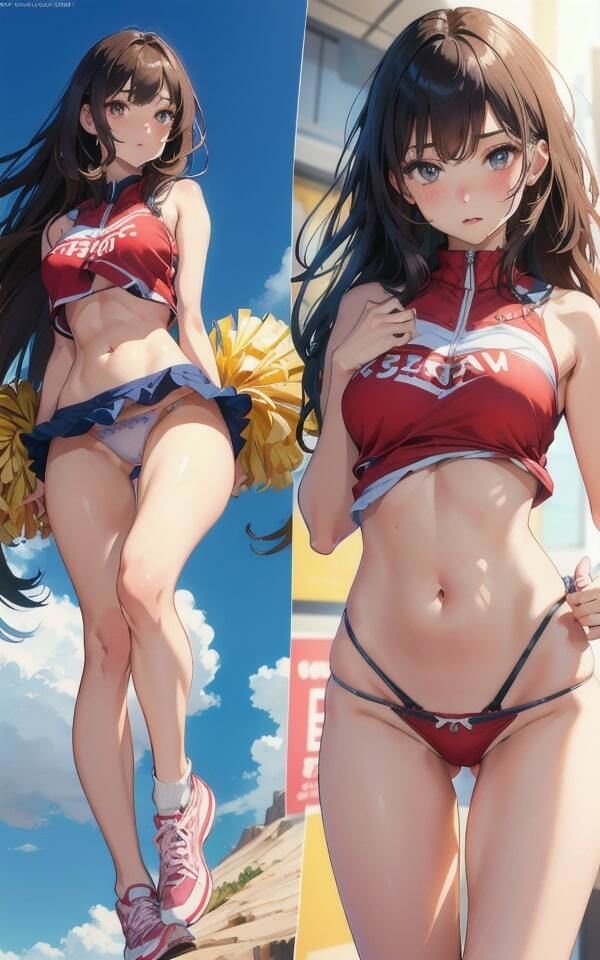 サンプル画像3:パンチラ応援団 美女特集 フル勃起必須 76P収録(美女クラブ) [d_370758]