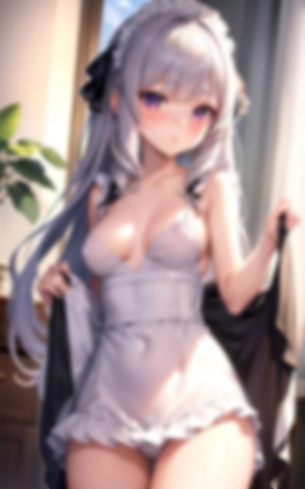 サンプル画像3:新しく雇ったメイドがあまりにもエチエチすぎてイッちゃいました…。(AIファンタスティック) [d_370776]