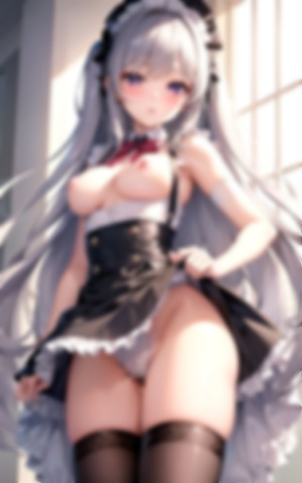 サンプル画像5:新しく雇ったメイドがあまりにもエチエチすぎてイッちゃいました…。(AIファンタスティック) [d_370776]