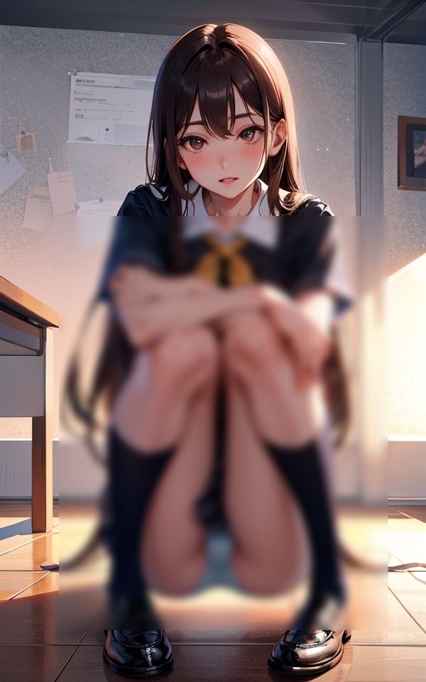 サンプル画像2:今日だけは見せてあげる 〜厳選パンチラ美女〜(AIドリーム工房) [d_370995]