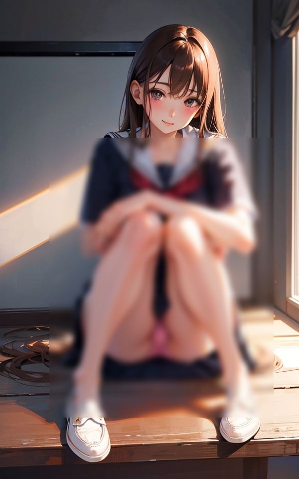 サンプル画像5:今日だけは見せてあげる 〜厳選パンチラ美女〜(AIドリーム工房) [d_370995]