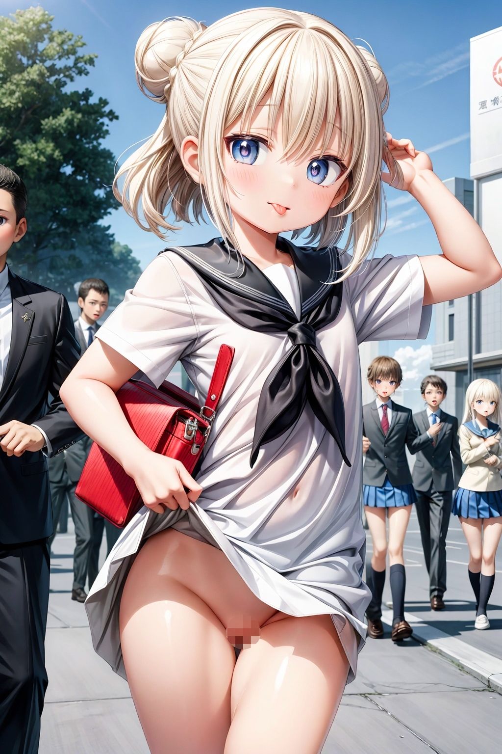 サンプル画像5:恥じらいを忘れた少女のエッチな学園【4K高画質】(キングオブエロ) [d_371013]