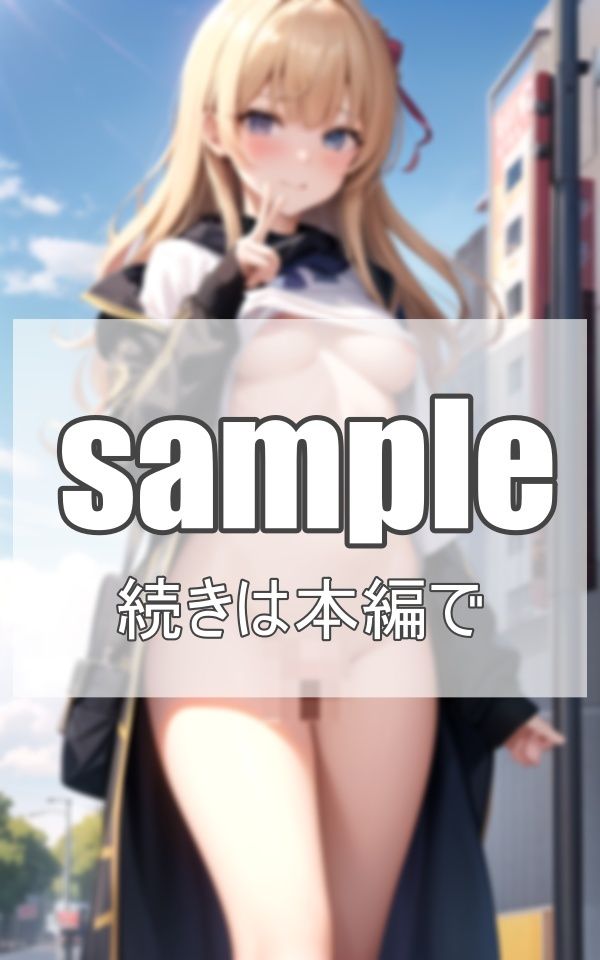 サンプル画像5:生意気な後輩とポロリ撮影会(深淵AI秘宝館) [d_371077]