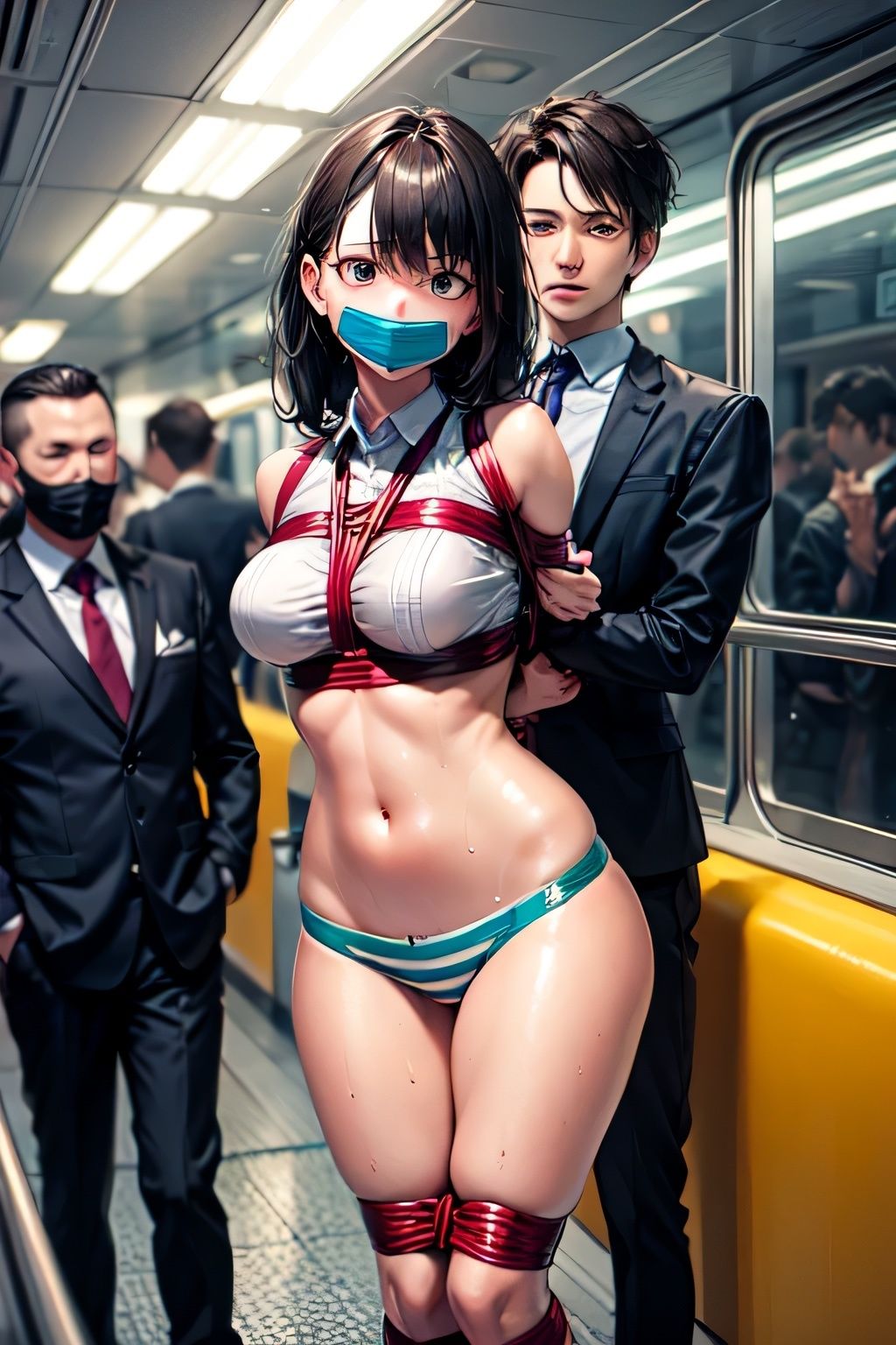 サンプル画像5:誤認逮捕 -わたし、何もしてないのに・・・-(AI-8) [d_371085]