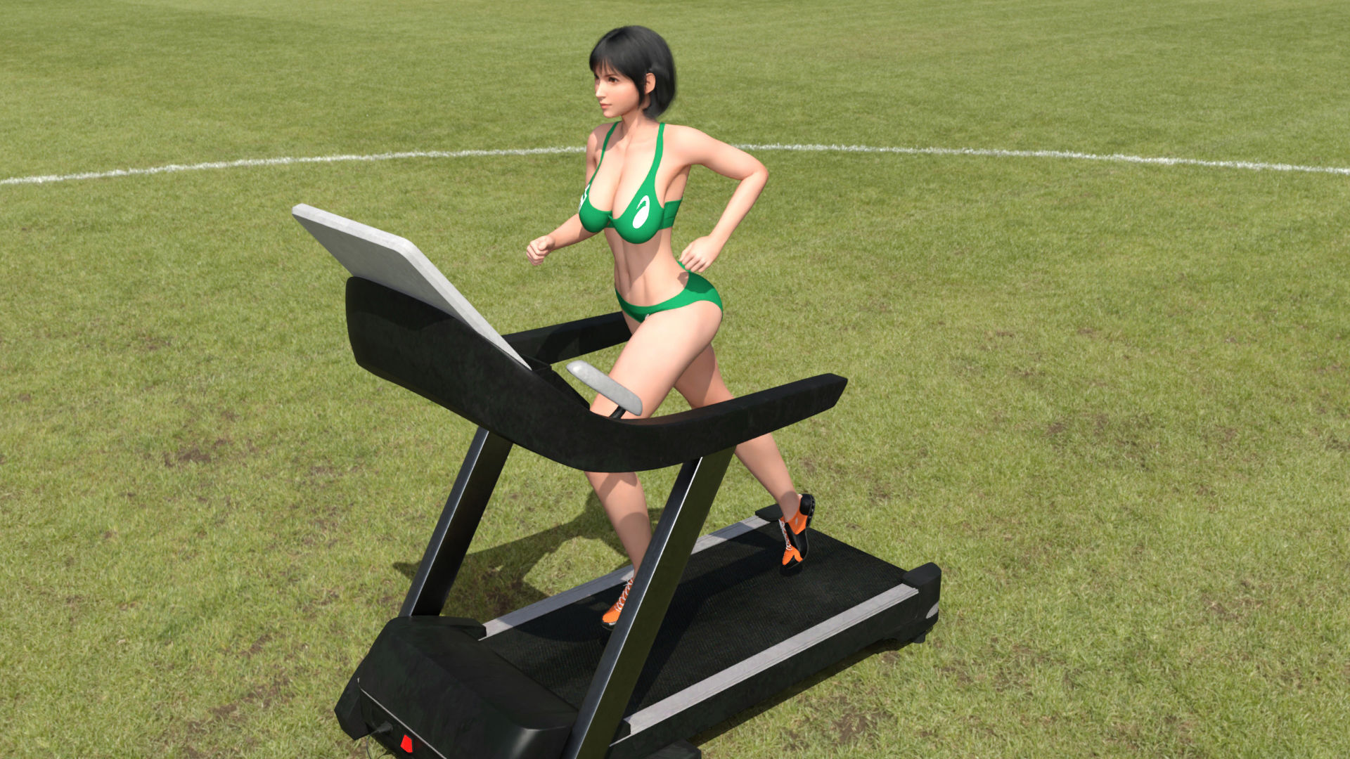 サンプル画像1:霧島愛唯（きりしまめい）の陸上競技ユニフォーム:ランニング(Ozone_Layer) [d_371131]