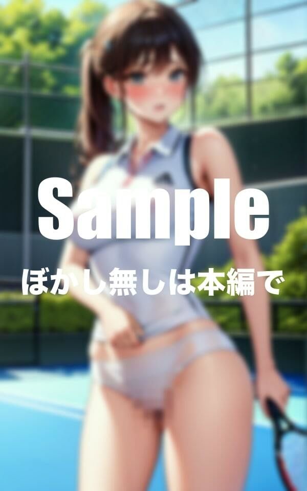 サンプル画像3:大人気シリーズ エッチなテニス美女(処女万歳) [d_371181]