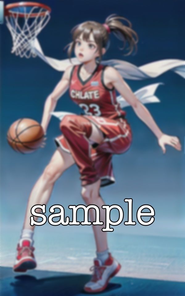 サンプル画像4:体育館に潜入して盗撮！女子バスケの凛々しい顔を盗撮変態コレクション(奇跡の美少女) [d_371216]