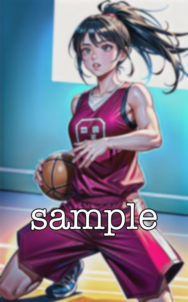 サンプル画像5:体育館に潜入して盗撮！女子バスケの凛々しい顔を盗撮変態コレクション(奇跡の美少女) [d_371216]