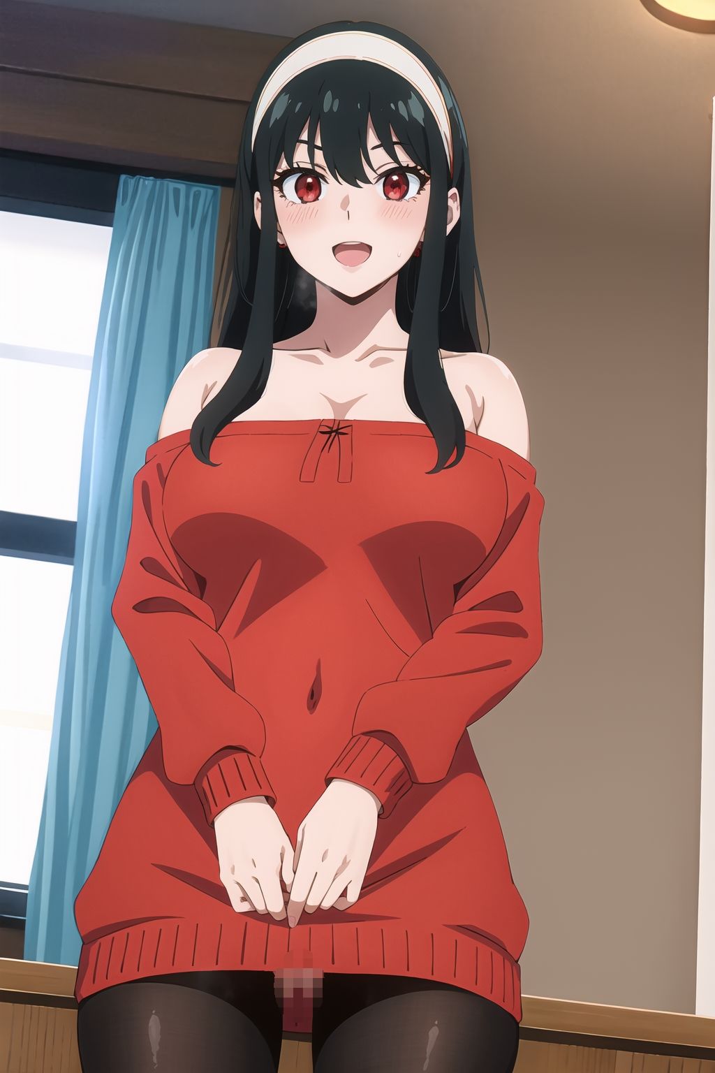 サンプル画像2:S〇YF〇MILY ヨ〇さんのエッチなCG集(AIアトリエ) [d_371247]