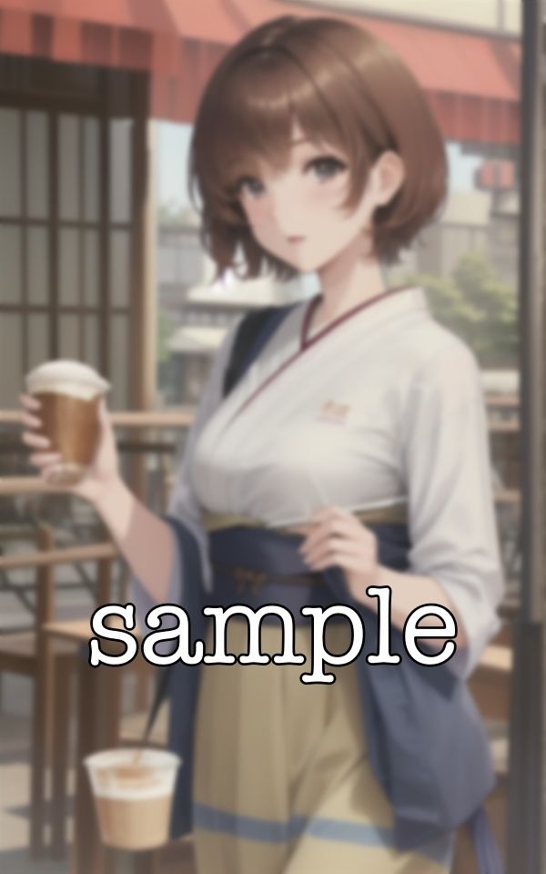 サンプル画像6:カフェの店員とイチャイチャしまくる特集！ムラムラが止まらない清楚系スペシャル！(どえろもん) [d_371365]