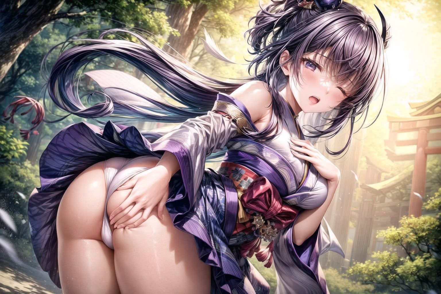 サンプル画像1:忍びよる欲棒V2(AIコンタクト) [d_371393]