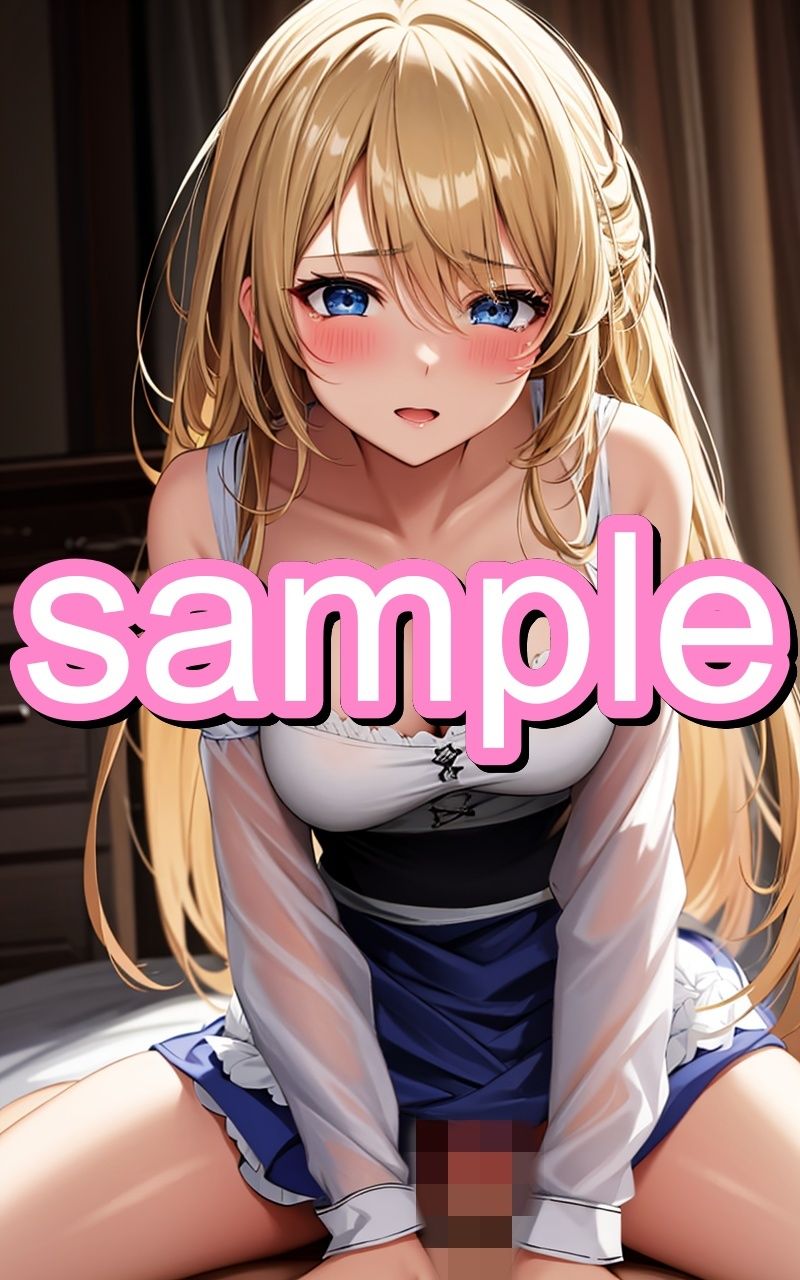 サンプル画像3:金髪メイドのえちえちイラスト集(うにのてりやき) [d_371416]