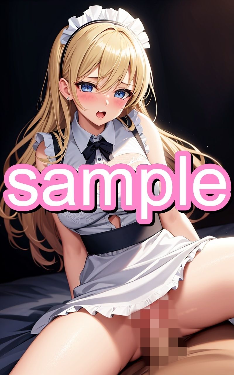 サンプル画像5:金髪メイドのえちえちイラスト集(うにのてりやき) [d_371416]