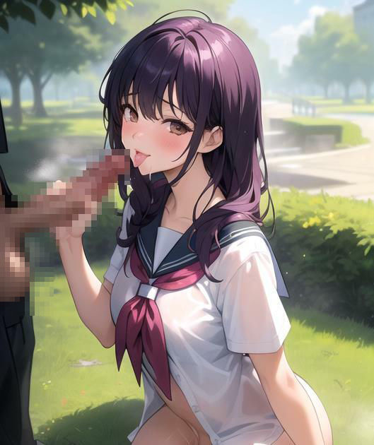 サンプル画像4:【はだかの幼馴染】 日常とは異なる風景が広がる教室 いつからこうなったんだろう・・ 君の湿ったYシャツが 色っぽいくて仕方がない ＃4(美女の親指) [d_371442]