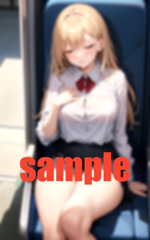 サンプル画像2:はれんちバス運行中！透けてる隙ありぐっすりお姉さん(17さく) [d_371570]