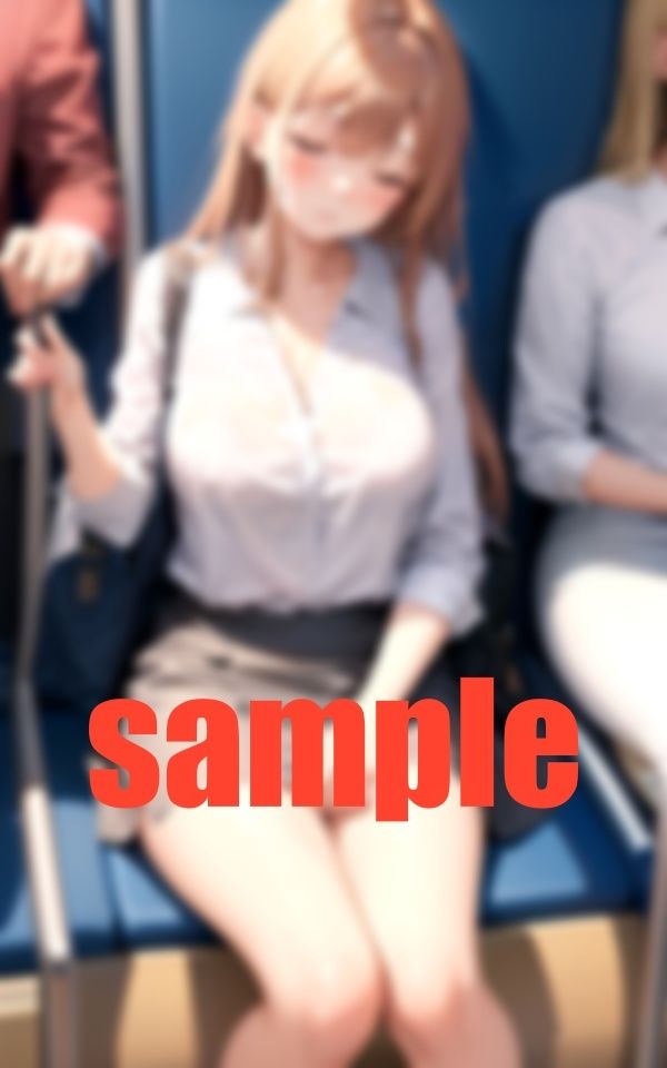 はれんちバス運行中！透けてる隙ありぐっすりお姉さんのサンプル画像 6