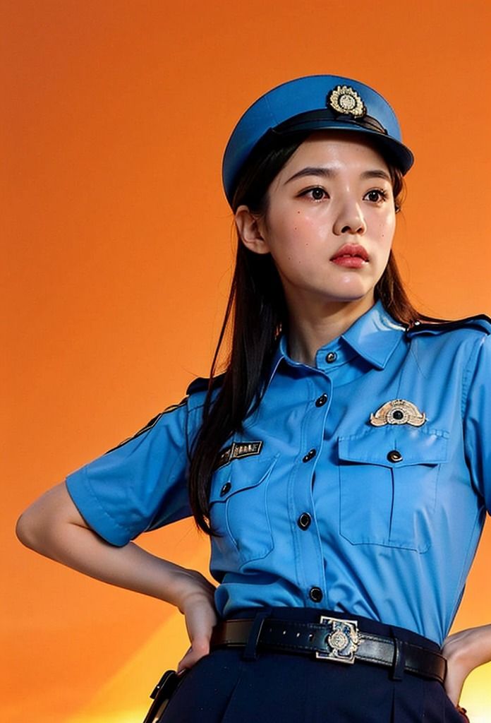 サンプル画像5:裸の婦人警官〜性処理パトロール 編 vol.4(働く女性) [d_371594]