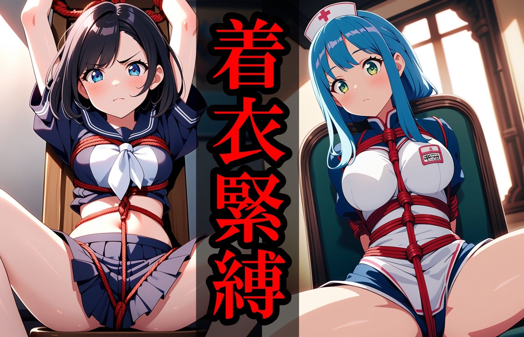 サンプル画像1:緊縛・拘束のおかずCG集 〜おかずシリーズVol10〜(あいのおかずや) [d_371642]