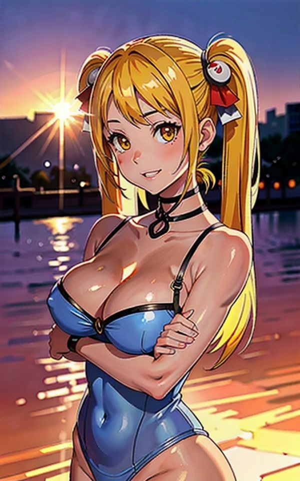 サンプル画像2:金髪美少女の誘惑〜淫乱な美少女に大胆な露出で誘われて・・・(へんたいろり企画) [d_371693]