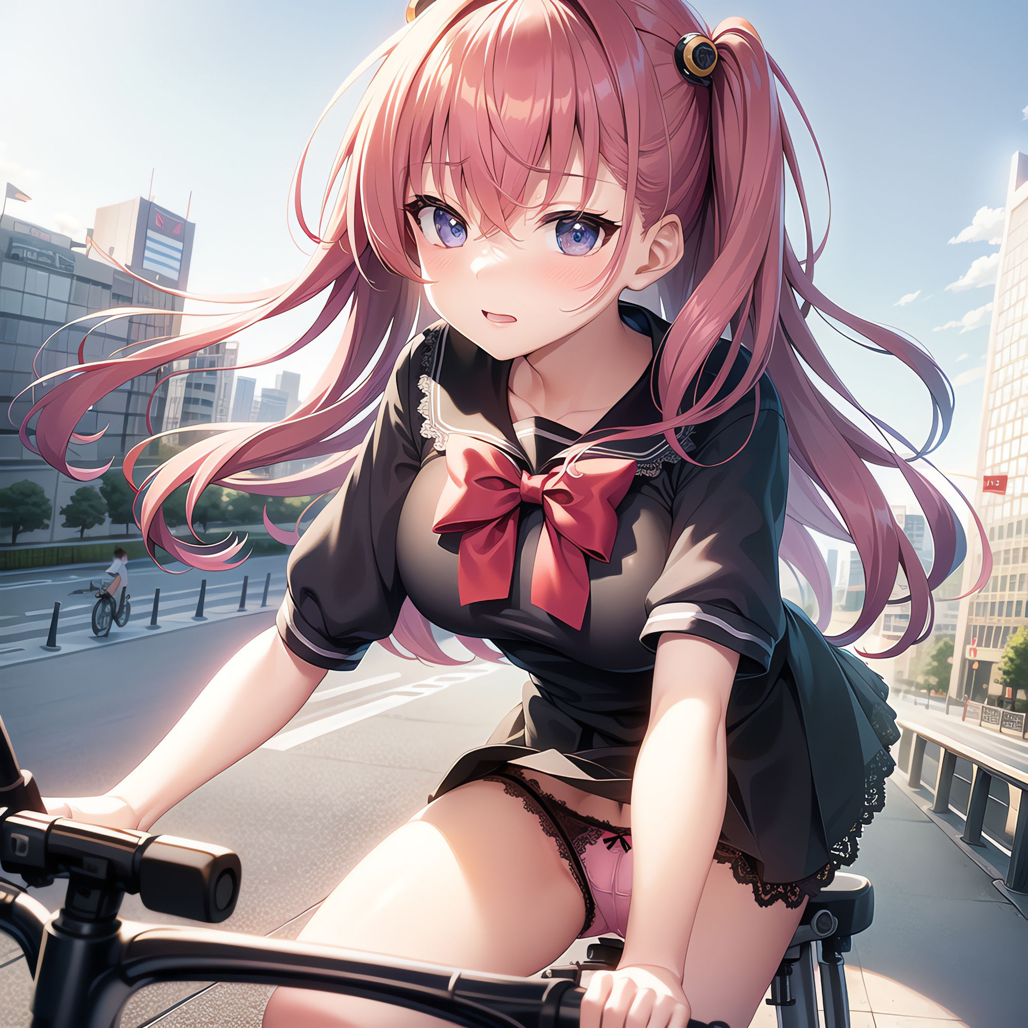 サンプル画像1:えちえち学園生活〜通学中に見えちゃうパンツ〜高画質Part4(Cameron’s room) [d_371702]