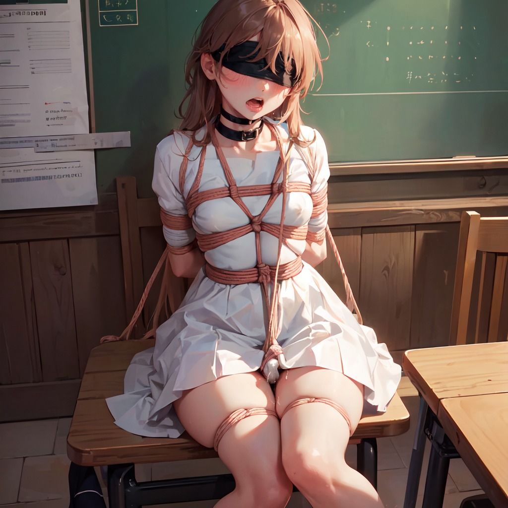 サンプル画像4:義務教育で緊縛実習が必修科目になった世界 5限目(ANAGO) [d_371741]