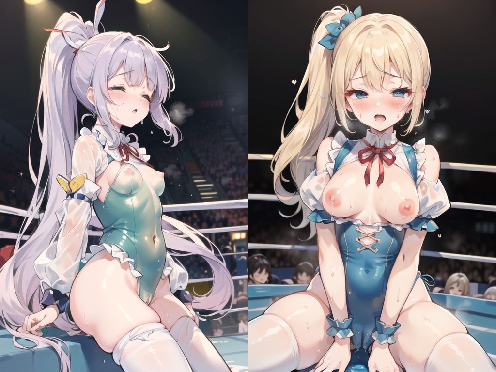 サンプル画像4:AIアイドル美少女プロレスラーCG集 Vol.13 ハードファイト・コレクション2［1/2］(mugi) [d_371798]