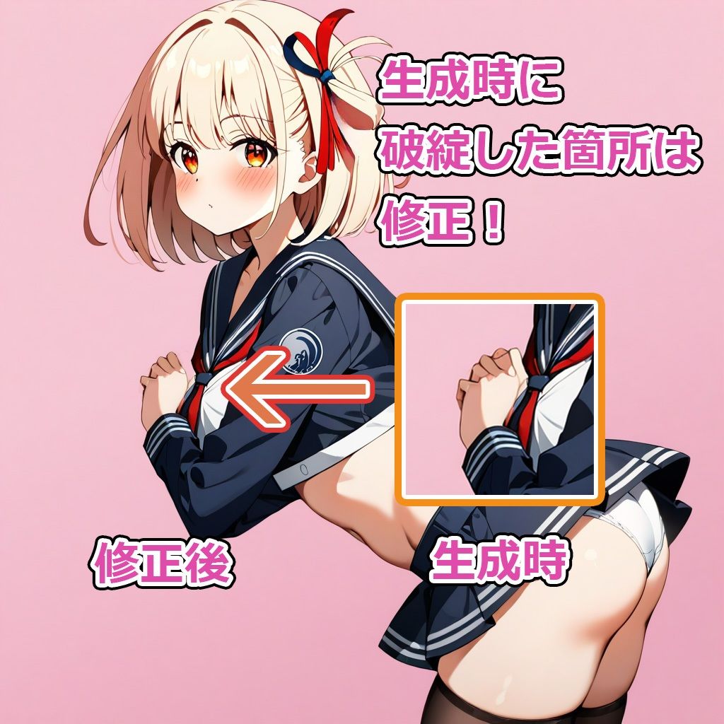 サンプル画像1:リ◯リコのえちえちな錦◯千束がコスプレしたりえっちしたりする本(tebuku) [d_371845]