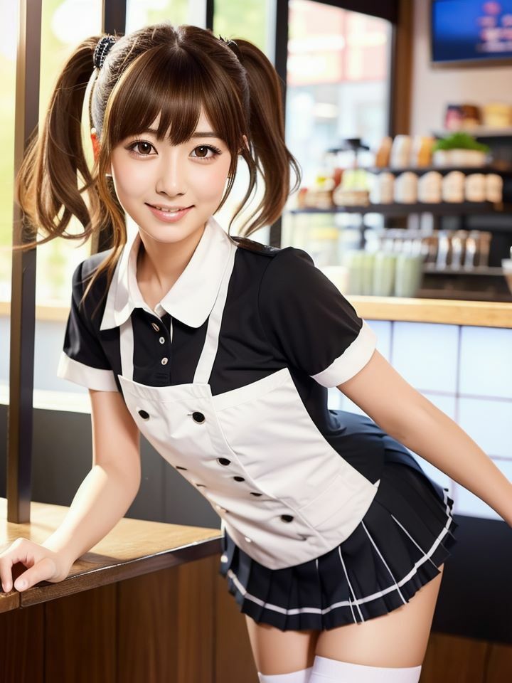 サンプル画像1:欲しがりウエイトレスにロックオンされた僕(シンちゃん) [d_371894]