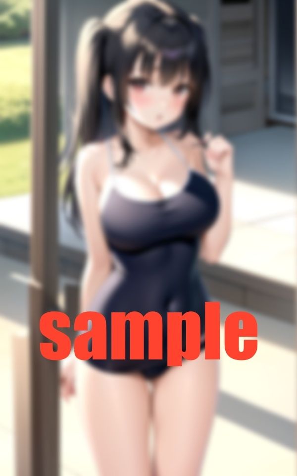 サンプル画像1:なんかこっち見てる… スク水に浴びる視線(これどうぞ) [d_371973]