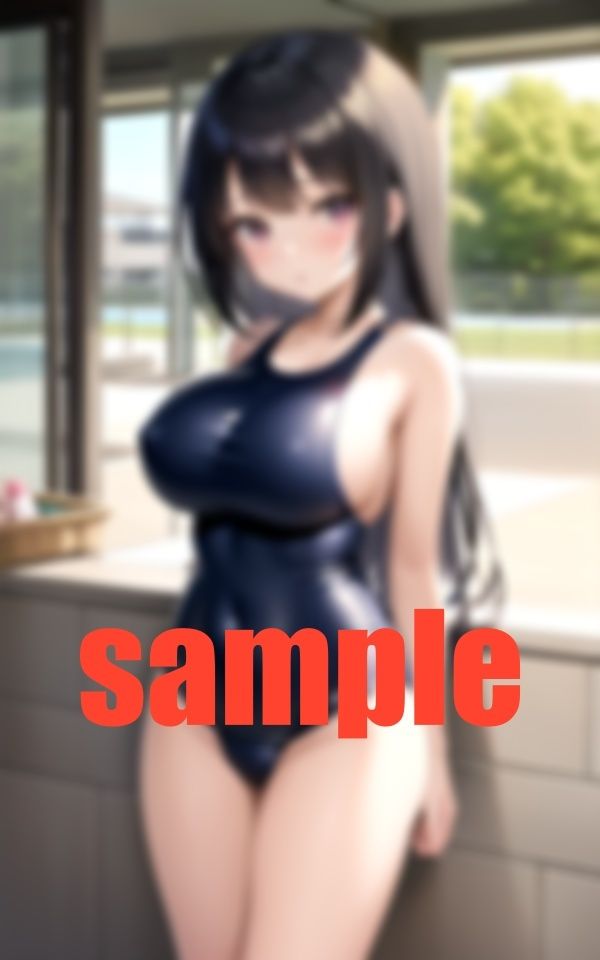 サンプル画像2:なんかこっち見てる… スク水に浴びる視線(これどうぞ) [d_371973]