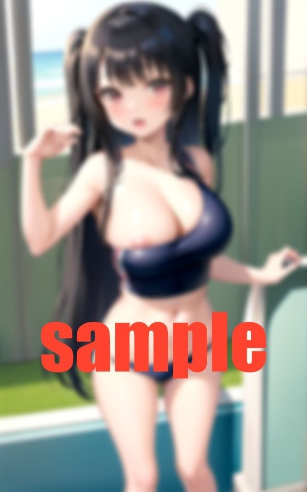 サンプル画像3:なんかこっち見てる… スク水に浴びる視線(これどうぞ) [d_371973]