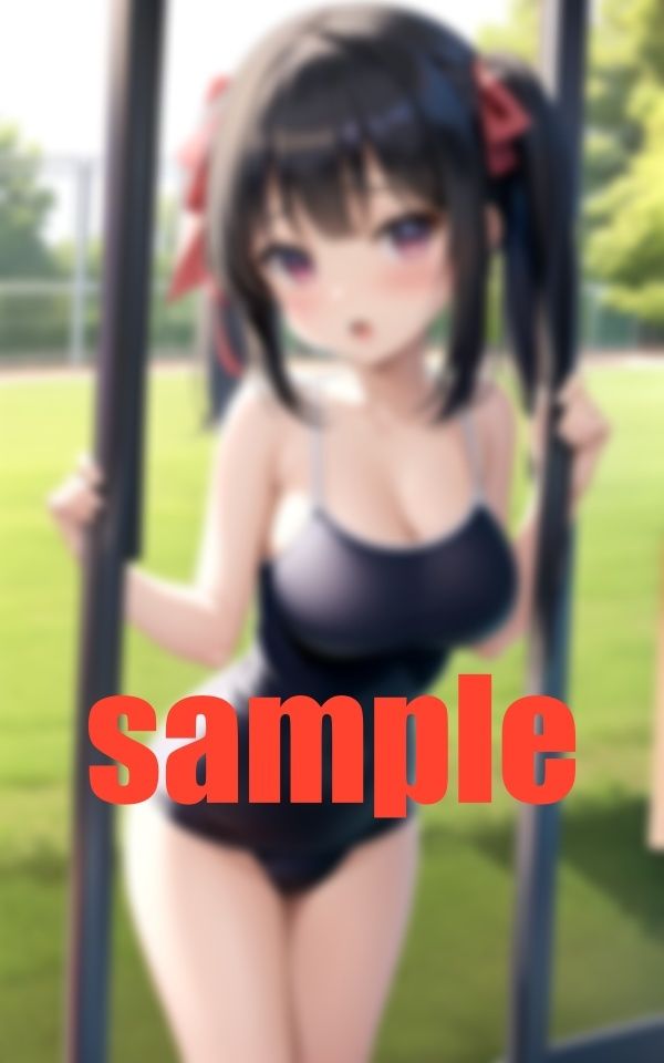 サンプル画像4:なんかこっち見てる… スク水に浴びる視線(これどうぞ) [d_371973]