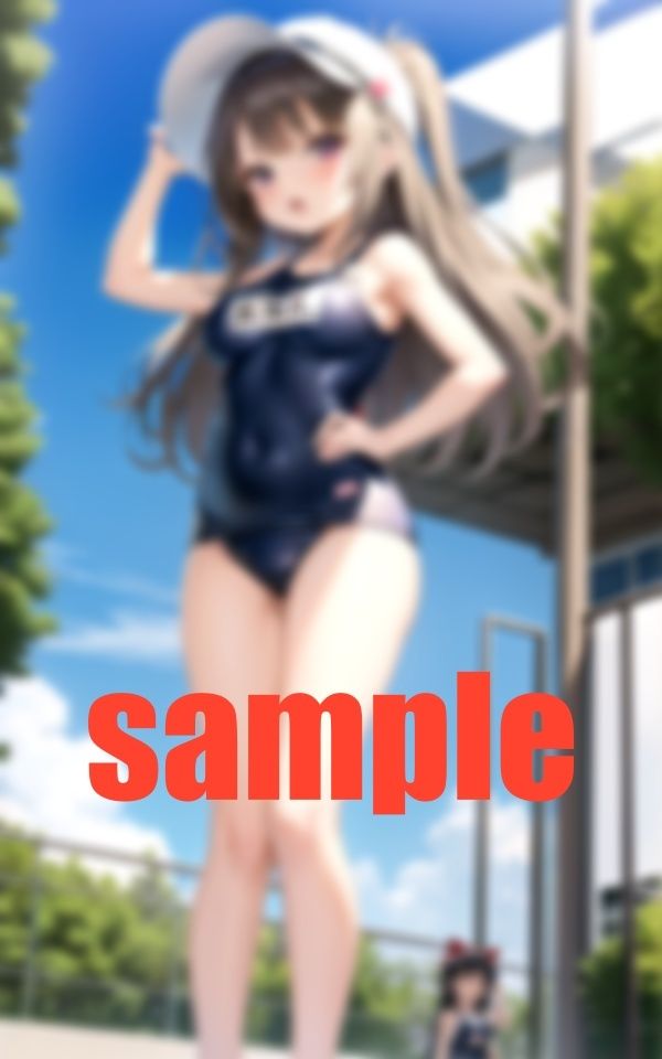 サンプル画像6:なんかこっち見てる… スク水に浴びる視線(これどうぞ) [d_371973]