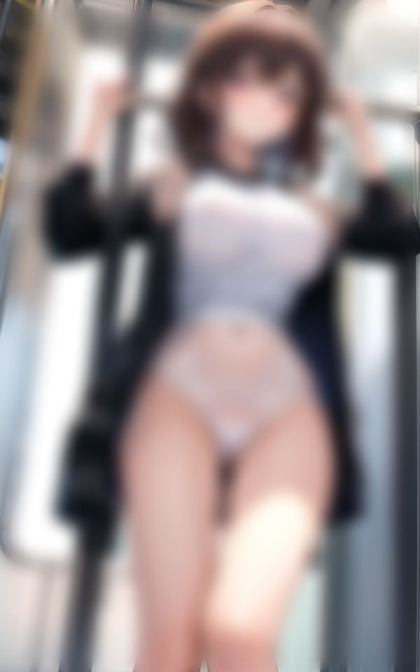 サンプル画像2:電車内で爆乳アニ女がパンティー披露196人〜恥ずかしよぉぉ〜(美女すけべ図鑑) [d_372031]