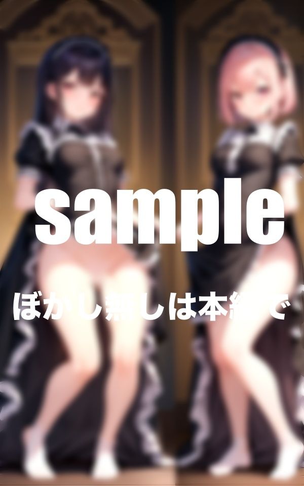 サンプル画像2:S級メイドさんのスカートたくし上げ(AI.load) [d_372063]