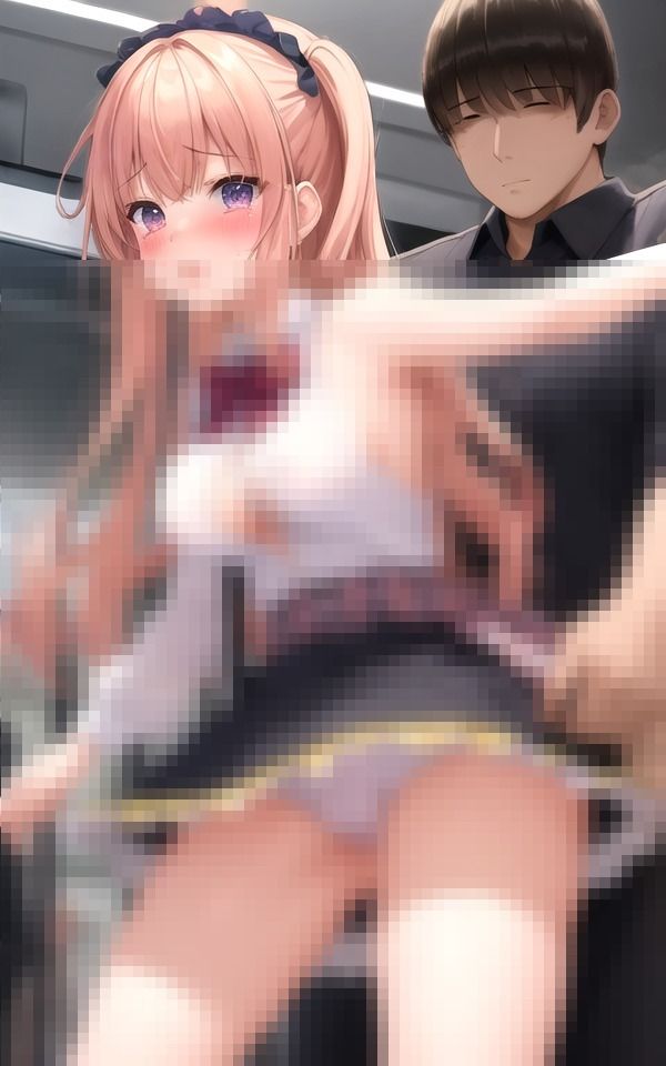 サンプル画像1:凌●されると分かっていながら毎日同じ電車に乗ってきては痴●で感じてしまう女の子(mion) [d_372118]